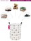 Laundry Hamper Large Canvas Fabric Lightweight Storage Basket/Toy Organizer/Dirty Clothes Collapsible Waterproof for College Dorms, Boys and Girls Bedroom,Bathroom(Star Rainbow)